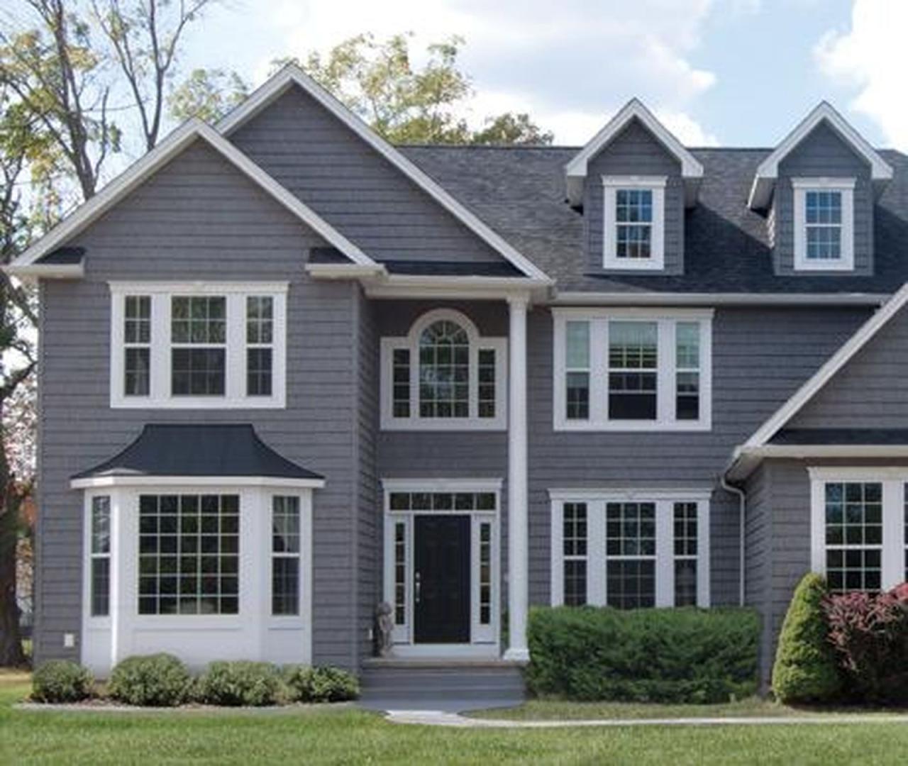 Siding vinyl colors shake mastic granite deep cedar houses house staggered gray board color exterior real ideas look shingle lifetime